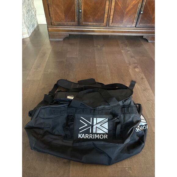 Karrimor 90L Extra Large Duffle Bag | Black | 28x14x14 in | Travel Gear | EUC - Picture 1 of 8